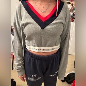 Tommy Hilfiger Cropped Long Sleeve